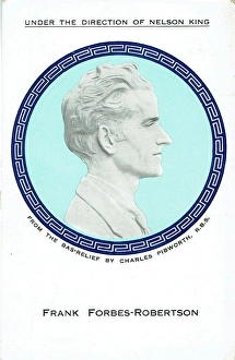 Images Dated 6th March 2017: Frank Forbes-Robertson by Charles Pibworth