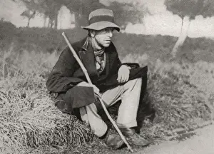 Vagrant Prints: Frank Gray, MP, disguised as a tramp