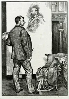 Palette Prints: Frank Holl at Work
