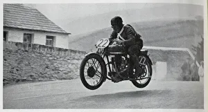 Trophy Prints: Frank Longman Motorbike Racing