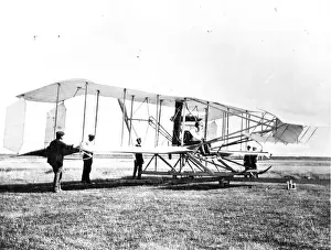 Frank McClean on the Short Biplane No1