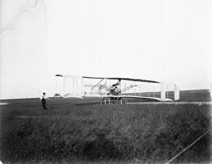Frank McClean on the Short Biplane No1