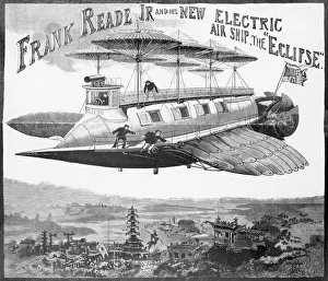 Fiction Collection: Frank Reades Airship
