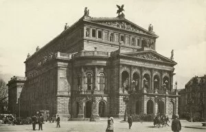 Images Dated 4th April 2012: The Frankfurt am Main old opera house