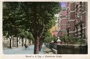 Westphalia Prints: Frankfurterstrasse, Hennef, North Rhine-Westphalia