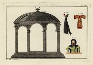 Frankish architecture and Norman clothing