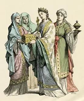 Tenth Prints: Frankish Noblewomen