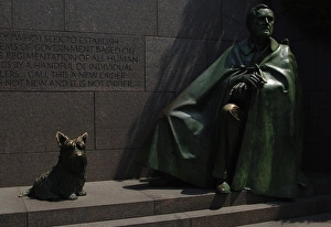 Images Dated 21st June 2008: Franklin D. Roosevelt Memorial. United States