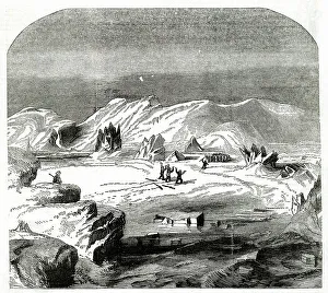 Briton Prints: Franklin expedition, North West Passage