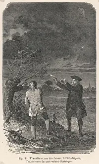 Franklin and his Kite