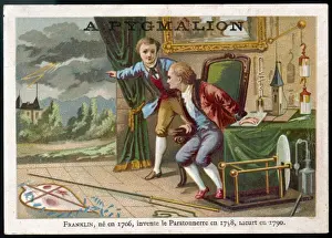 Invents Prints: Franklin & Lighting 1758