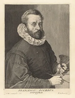 Medici Prints: Frans Pourbus the Younger, Flemish painter, 1569-1622