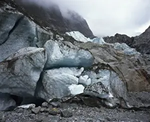 Glaciers Prints: Franz Josef Glacier, South Island, New Zealand