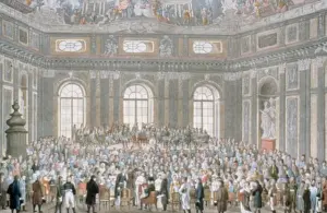 Meeting Prints: Franz Joseph Haydn (1732-1809). Orchestra playing The Creati
