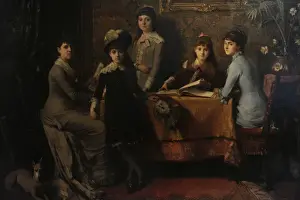 Franz Prints: Franz Rumpler (1848-1922). The Sedelmayer Family, 1879