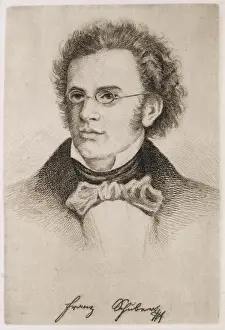 Schubert Prints: Franz Schubert / Anon