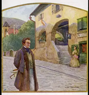 Franz Schubert, Austrian composer and musician