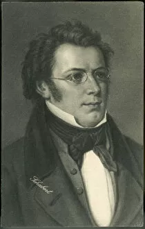 1828 Collection: Franz Schubert / Postcard
