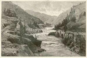 1888 Collection: Fraser Canyon / Canada
