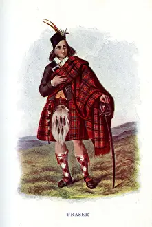 Fraser, Traditional Scottish Clan Costume
