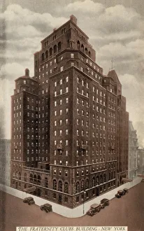 Images Dated 4th July 2017: Fraternity Clubs Building in New York City, USA