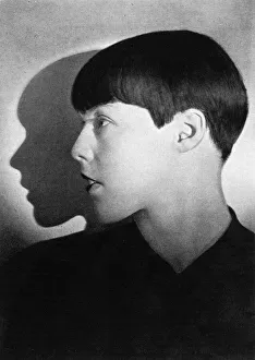 Fraulein von Poremski and her cropped hair, 1928 Fraulein von Poremski and her cropped hair, 1928