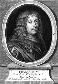 1680 Prints: Frcs De LA Rochefoucauld