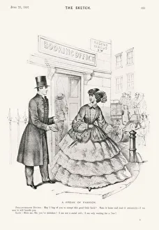 Images Dated 11th March 2020: A Freak of Fashion. Date: 1897