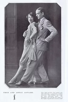Images Dated 12th May 2016: Fred and Adele Astaire in Stop Flirting, London, 1924