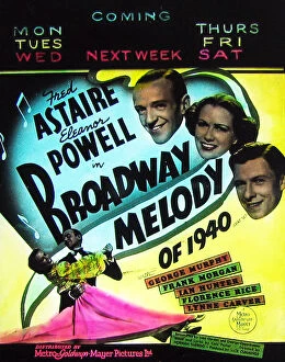 Notice Collection: Fred Astaire Eleanor Powell Broadway Melody cinema