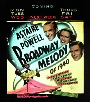 Forthcoming Prints: Fred Astaire Eleanor Powell Broadway Melody movie advert