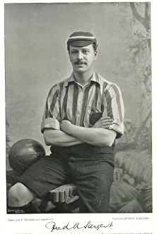 Watford Collection: Fred A Sargent, athlete, cricketer, Watford Rovers FC