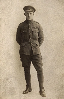 Images Dated 6th June 2016: Fred Soar, RAMC soldier, WW1