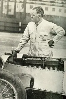 Riley Prints: Freddie Dixon, racing car mechanic, Brooklands