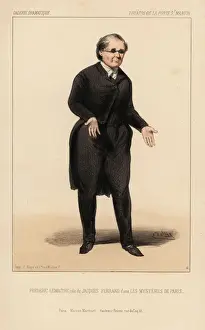 Porte Prints: Frederic Lemaitre as Jacques Ferrand in Les