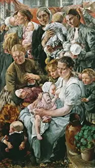 FREDERIC, L鯮Henri Marie (1856-1940). The Ages