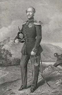 Epaulette Prints: Frederick Francis II (1823-1883). Grand Duke of