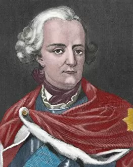 Frederick II the Great (1712-1786). King of Prusian and Ele