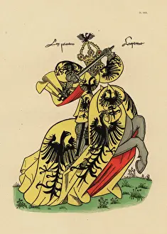 Armorials Prints: Frederick III, Holy Roman Emperor, L Empereur