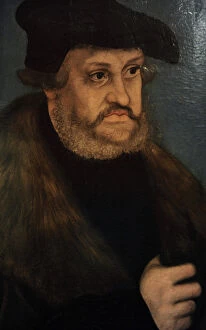 Images Dated 17th February 2012: Frederick III of Saxony (1463-1525) by Lucas Cranach the Eld