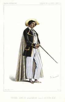 Anicet Gallery: Frederick Lemaitre as Fabien in Le Docteur Noir, 1846