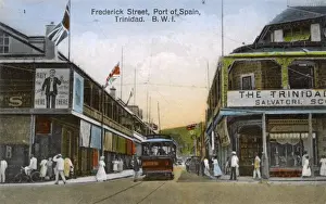 Cash Prints: Frederick Street, Port of Spain, Trinidad, West Indies