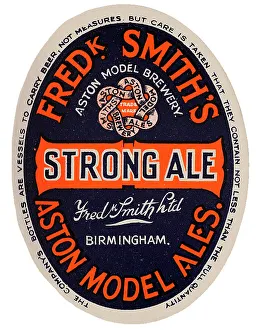 Smiths Prints: Fredk. Smith's Strong Ale