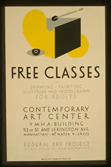 Free classes in drawing, painting, sculpture and photography