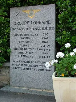 Alsace Prints: Free French Air Force Memorial Arromanches