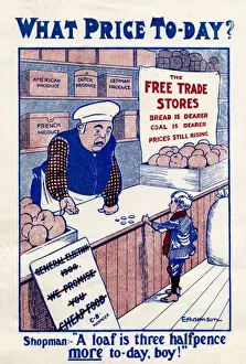 Cost Prints: Free Trade satire