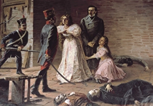 Alfaro Gallery: Freedom heros death, 2nd August 1810. Early 19th