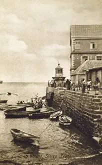 Freetown Prints: Freetown, Sierra Leone - The landing Wharf