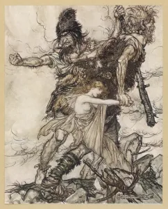 Fafner Prints: Freia Abducted by Giants