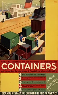 Goods Prints: Freight poster